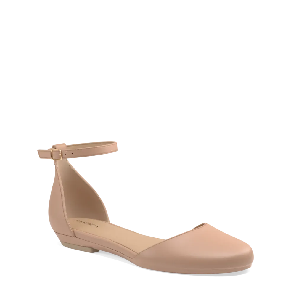 The Jocelyn - Latte Leather 4 Stiletto