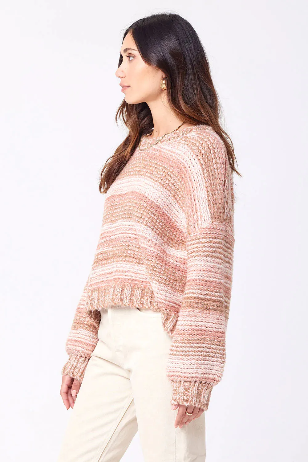 The Kalvin Sweater by Saltwater Luxe - Light Pink