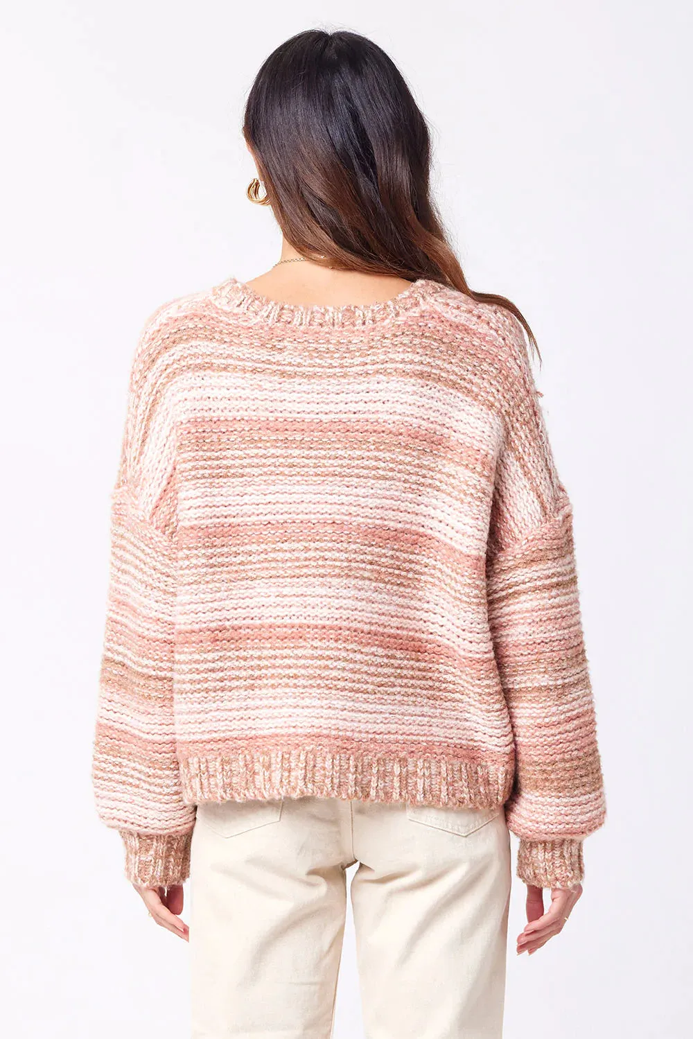 The Kalvin Sweater by Saltwater Luxe - Light Pink