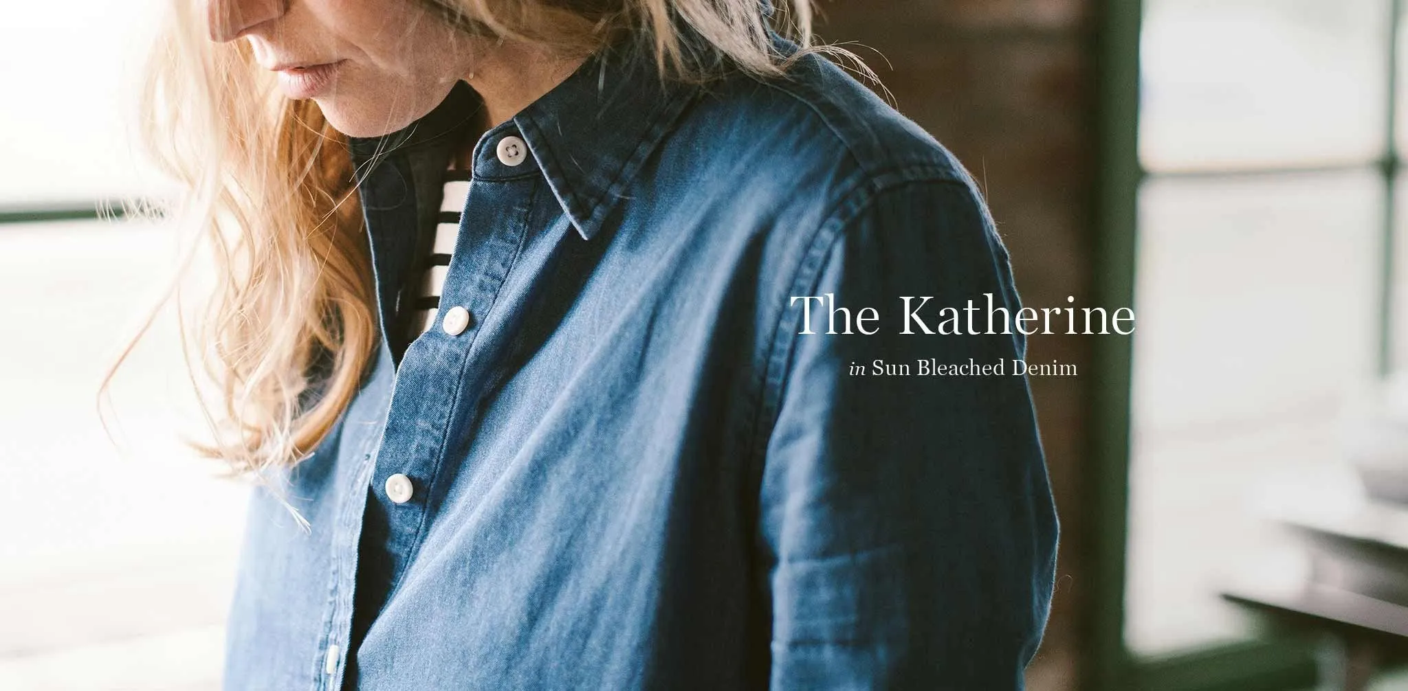 The Katherine in Sun Bleached Denim