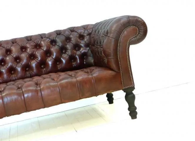 THE KEELER SOFA : RICH BROWN