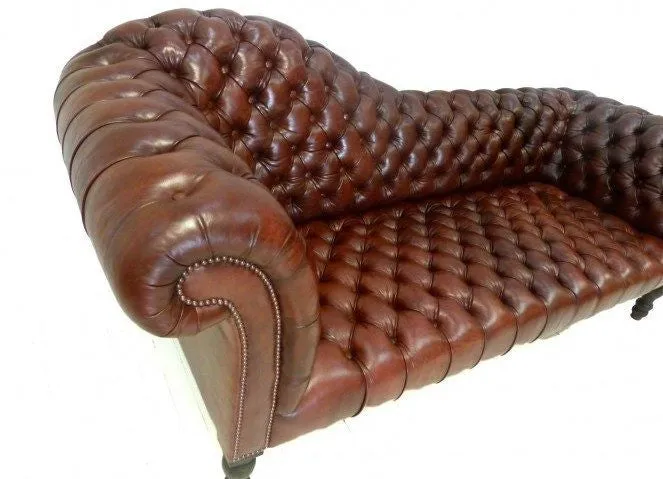 THE KEELER SOFA : RICH BROWN