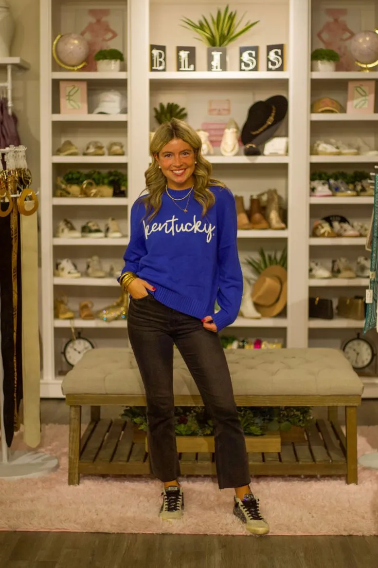 The Kentucky Embroidered Sweater