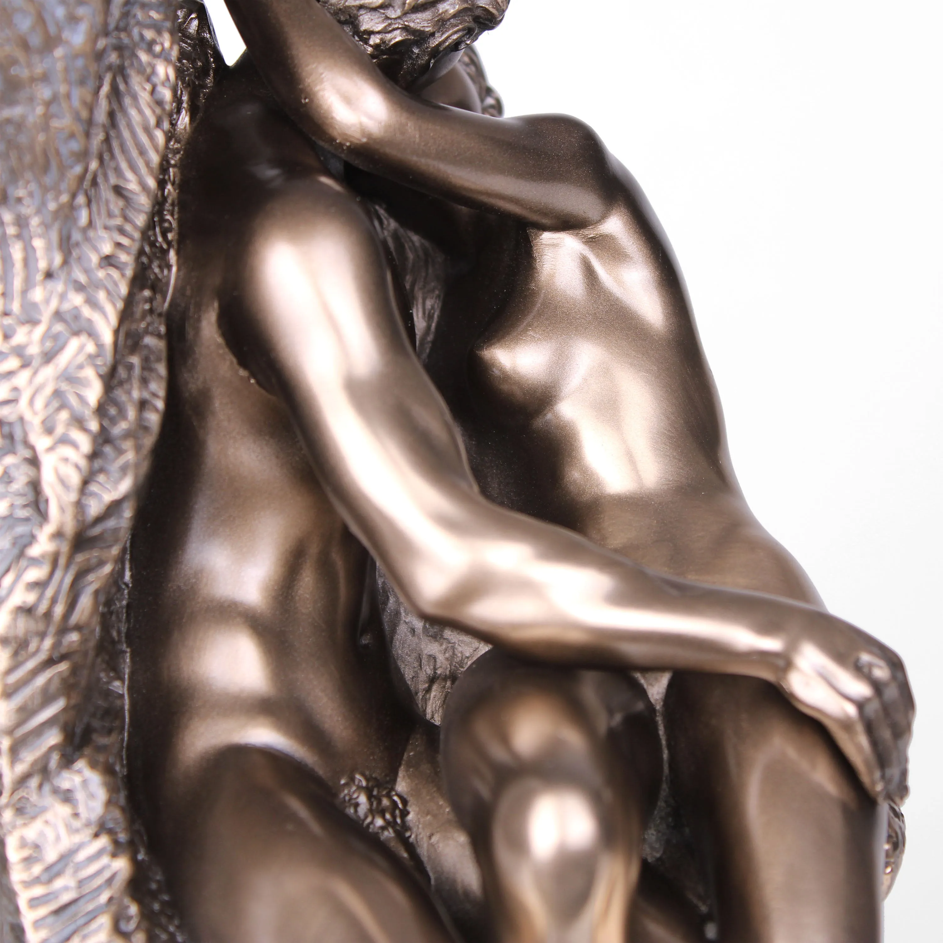 The Kiss Statue by Rodin (Cold Cast Bronze Sculpture)