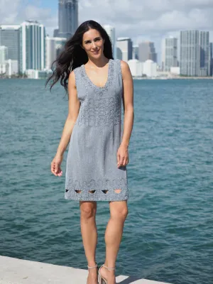 The Largo Dress - Fossil Gray