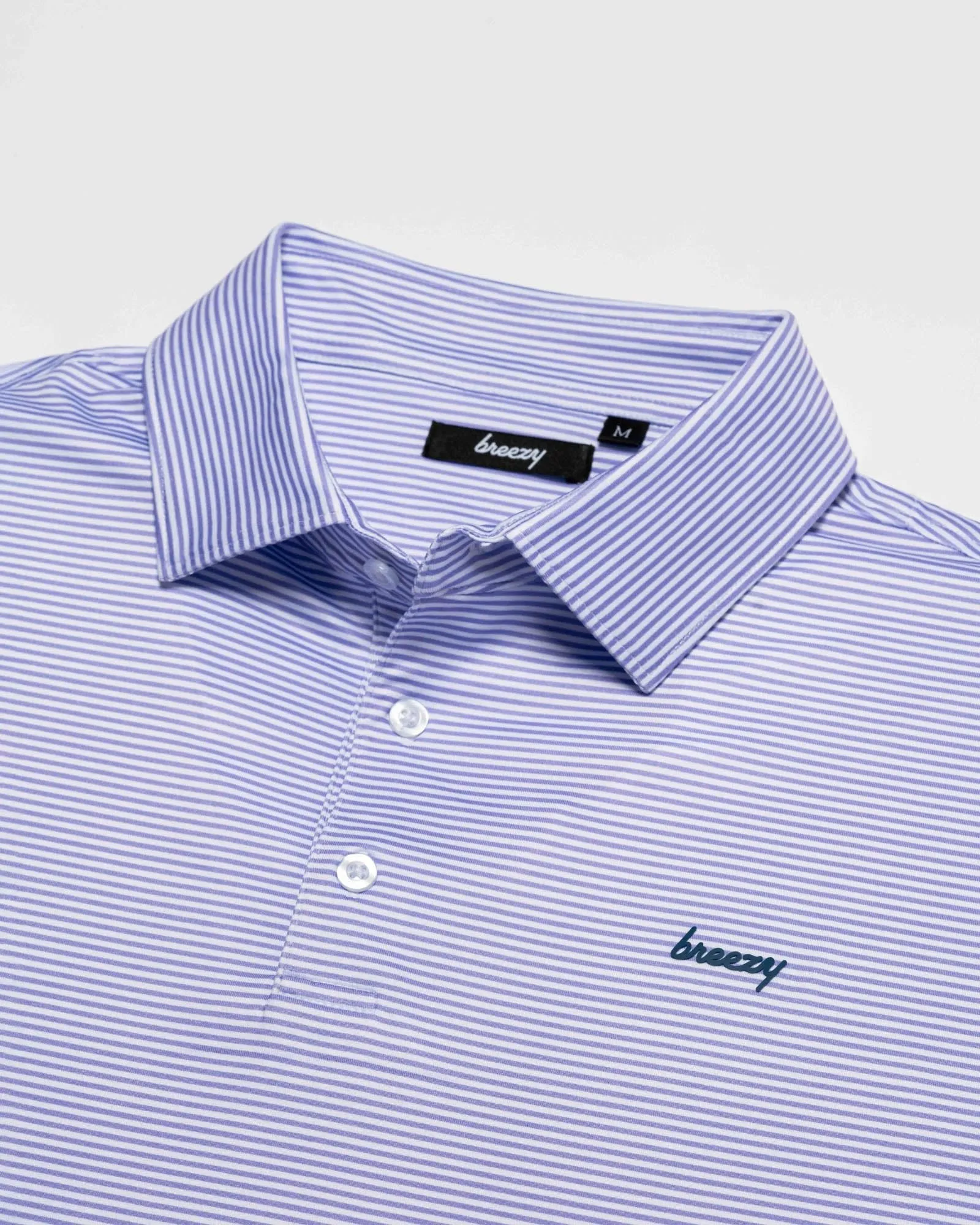 The Lavender Stripe Polo