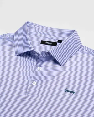 The Lavender Stripe Polo