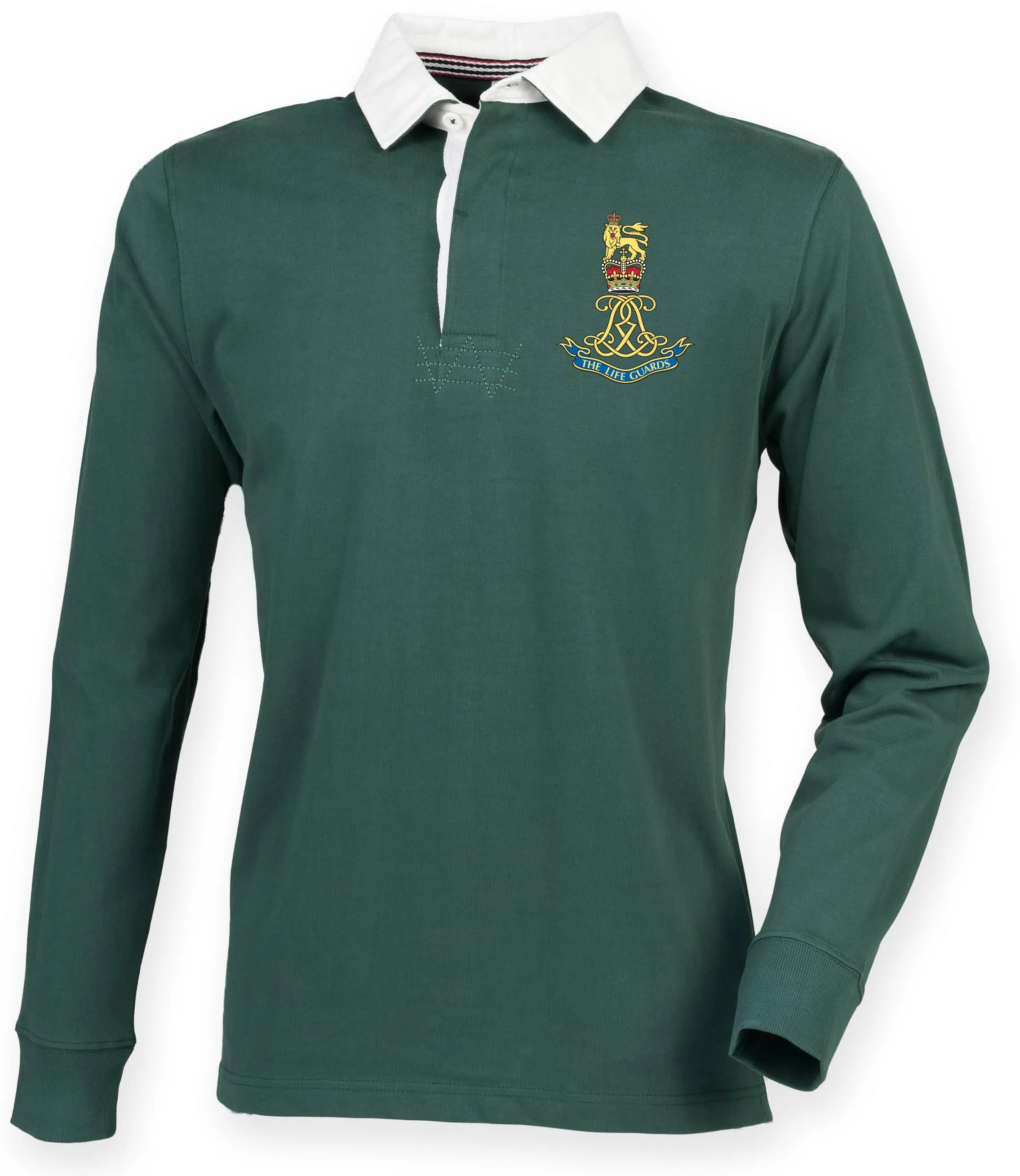 The Life Guards Premium Superfit Embroidered Rugby Shirt