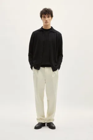 The Linen Cotton Knit Shirt