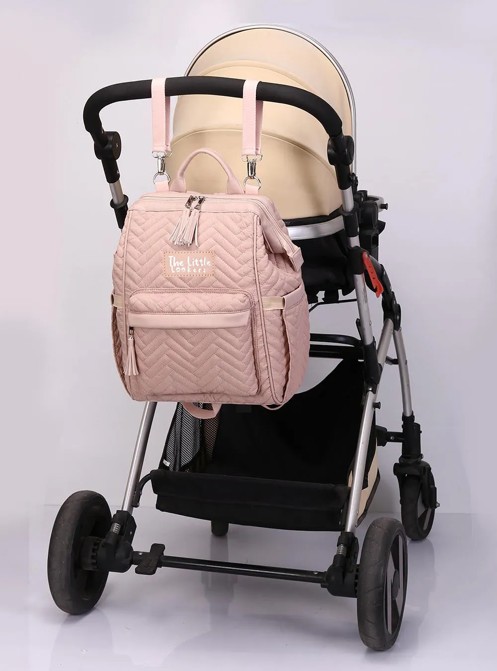 THE LITTLE LOOKERS Jolly Luxe Waterproof Diaper Bag / Backpack for Mothers / Mom Perfect for Maternity Bag for Travel and Outdoor