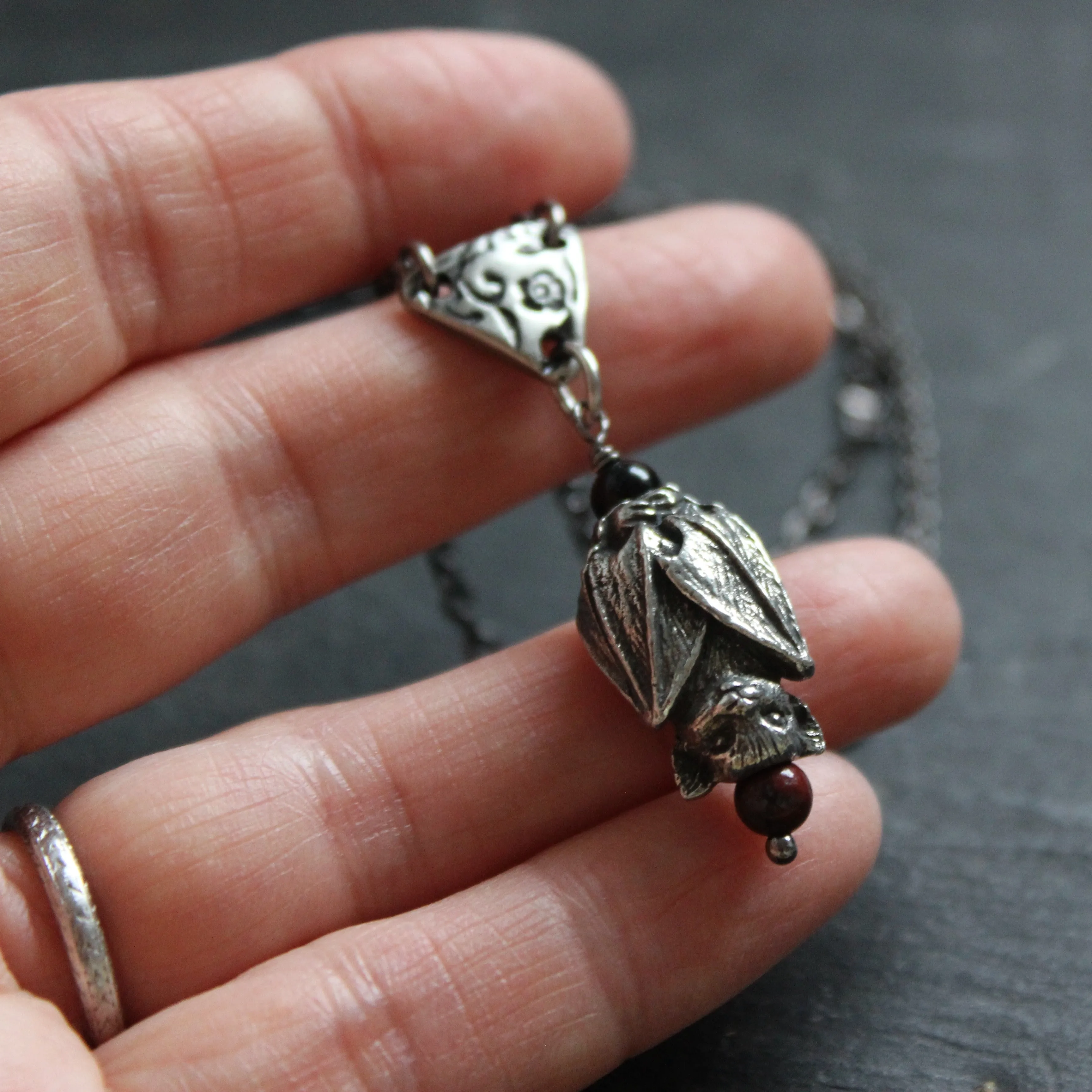 The Littlest Bat Necklace