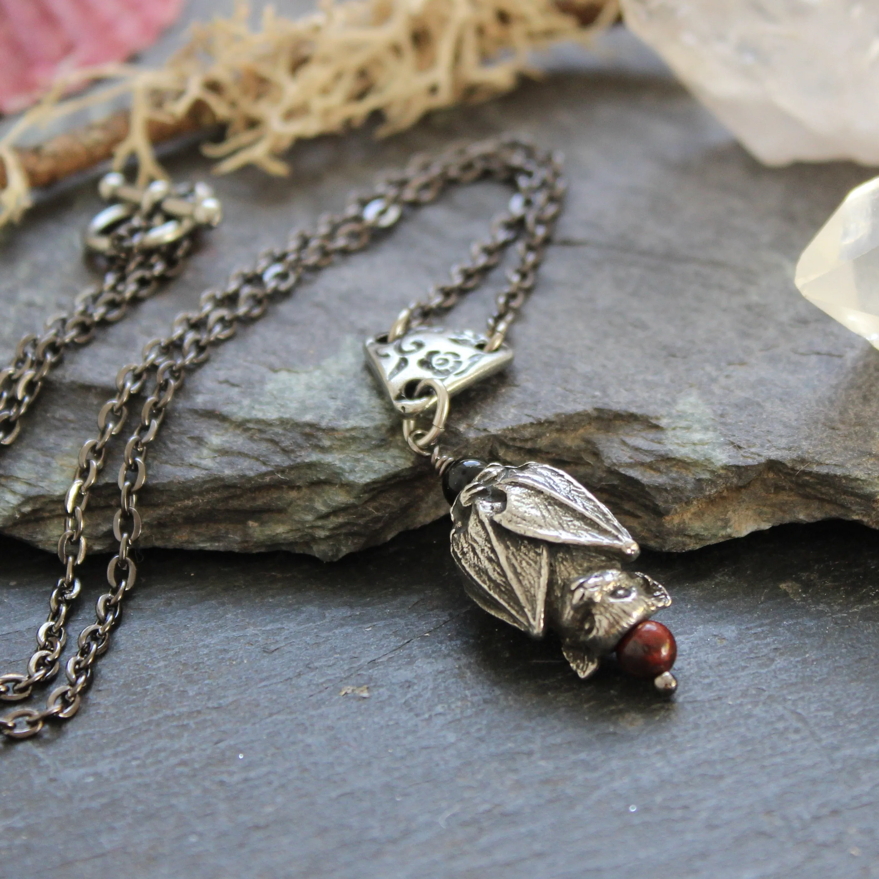 The Littlest Bat Necklace