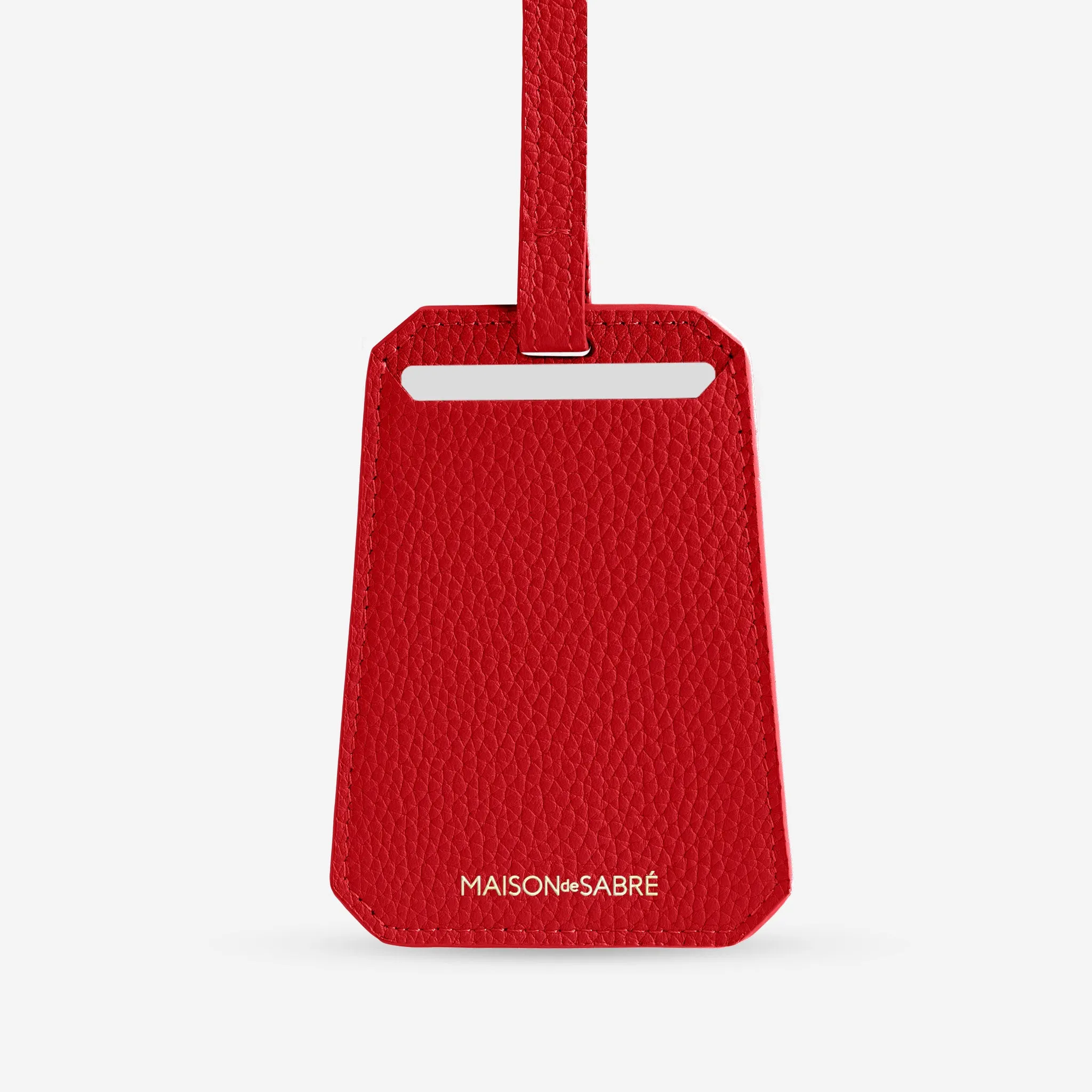 The Luggage Tag - Pomegranate Red