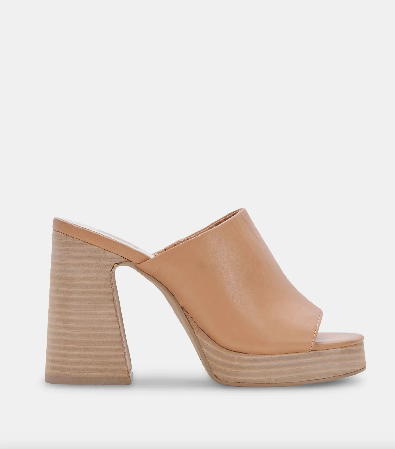 The Lukas Platform Heel by Dolce Vita - Tan Leather