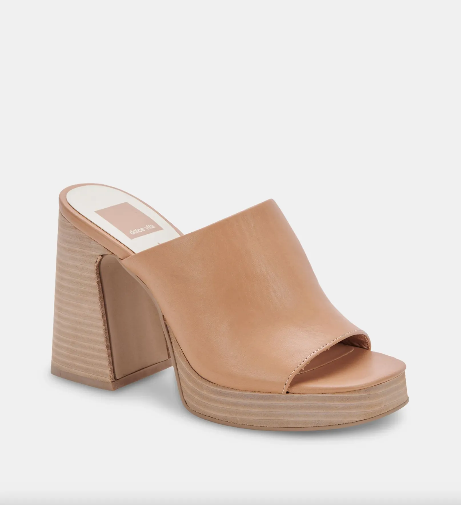 The Lukas Platform Heel by Dolce Vita - Tan Leather