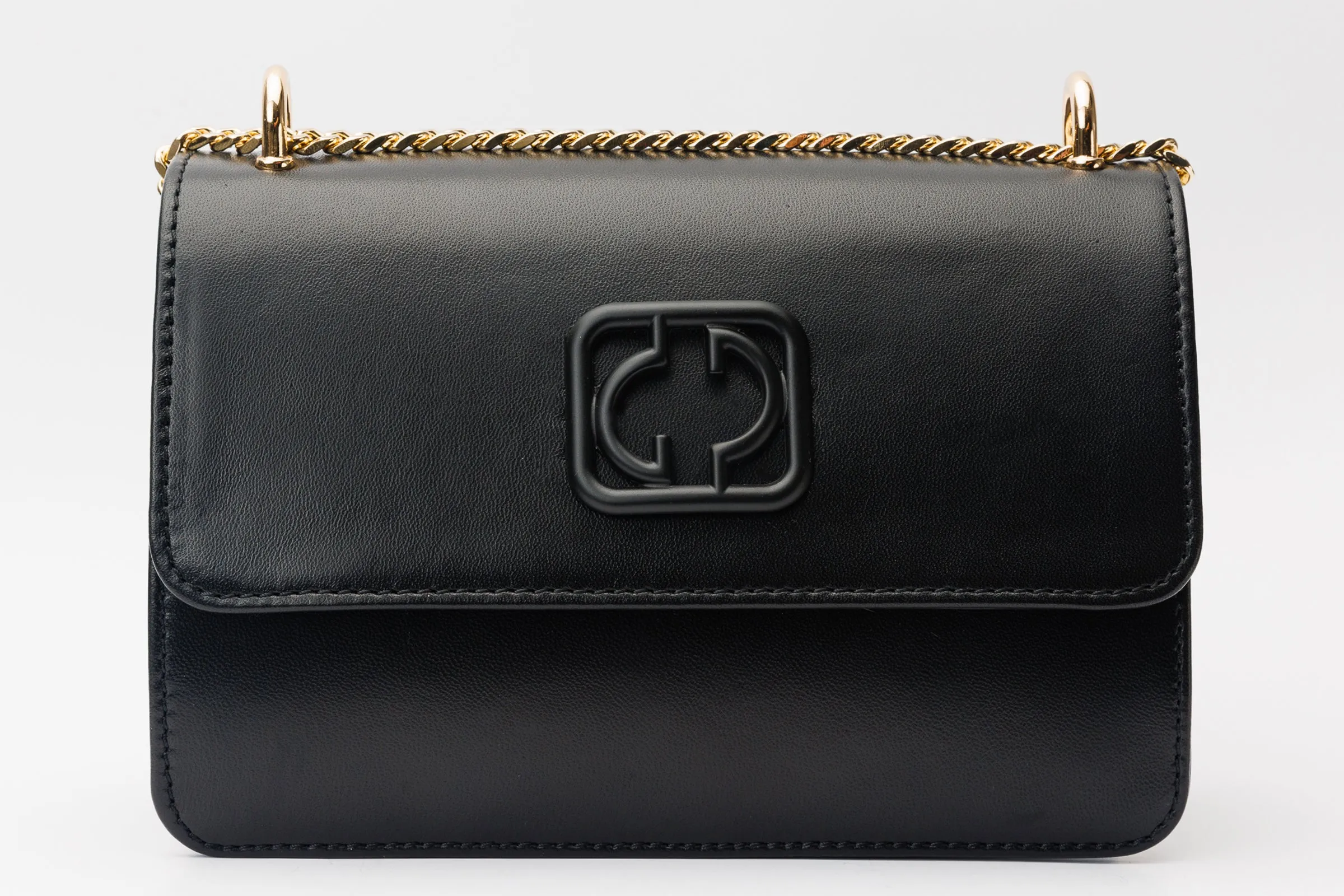 The Maneadero Black Leather Handbag