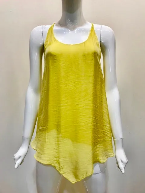 The Manu Silk Tank Top