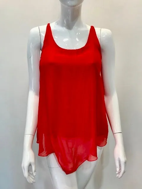 The Manu Silk Tank Top