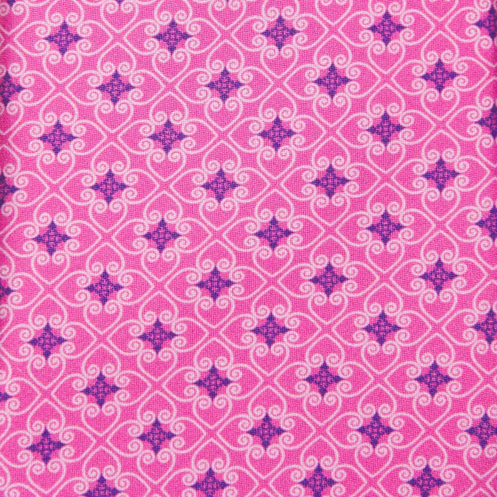 The Medici Pink Duchesse Silk Tie