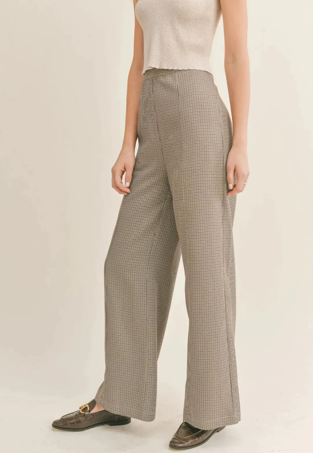 The Mirabel Houndstooth Pants