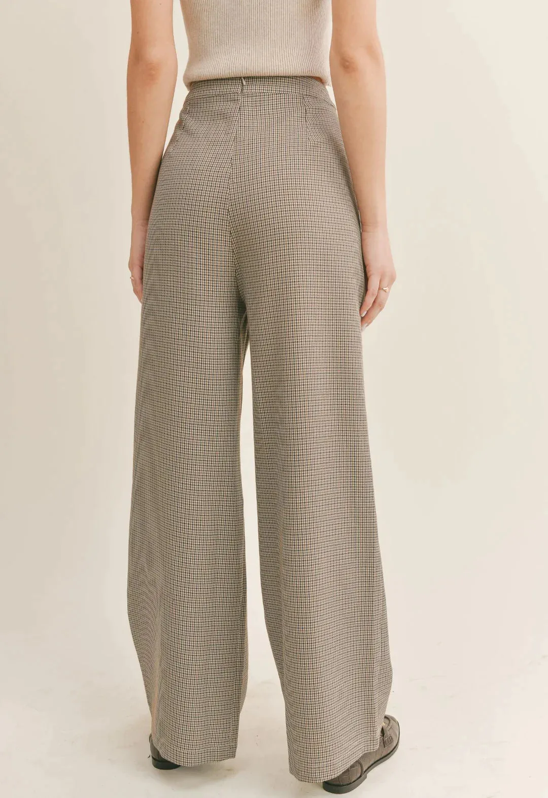 The Mirabel Houndstooth Pants