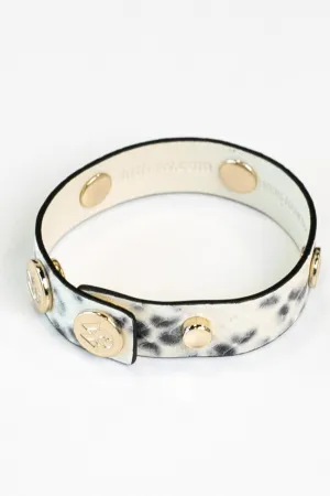 The Moods bracelet - black and white snake