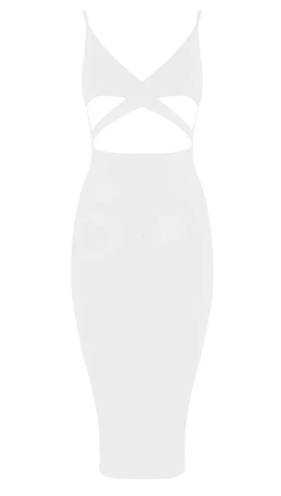 The Naomi Mini Dress White