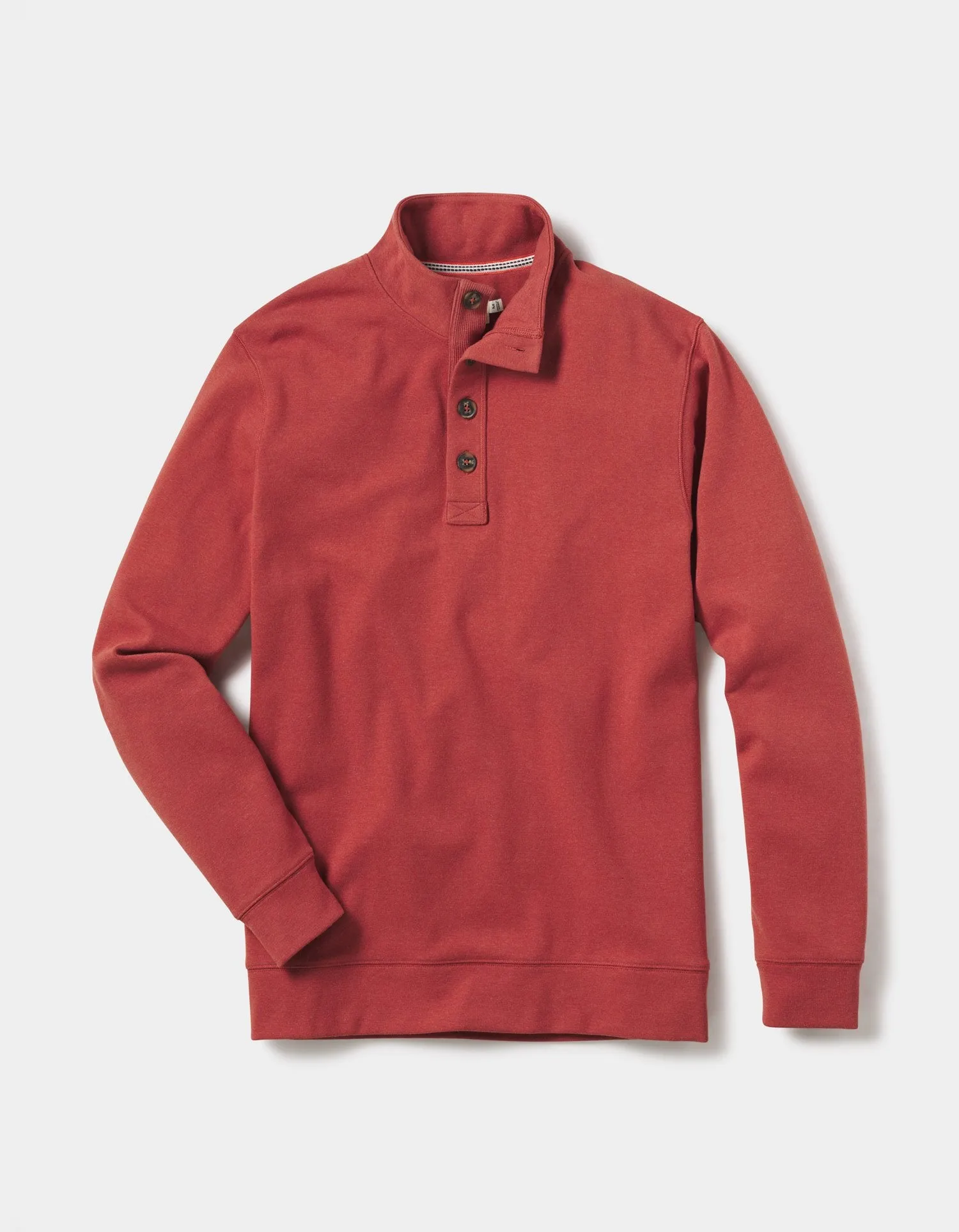 The Normal Brand | Puremeso | Button Popover | Men's | Rust