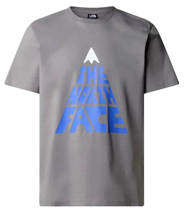 The North Face Mens Mountain Play T-Shirt Smoked Pearl