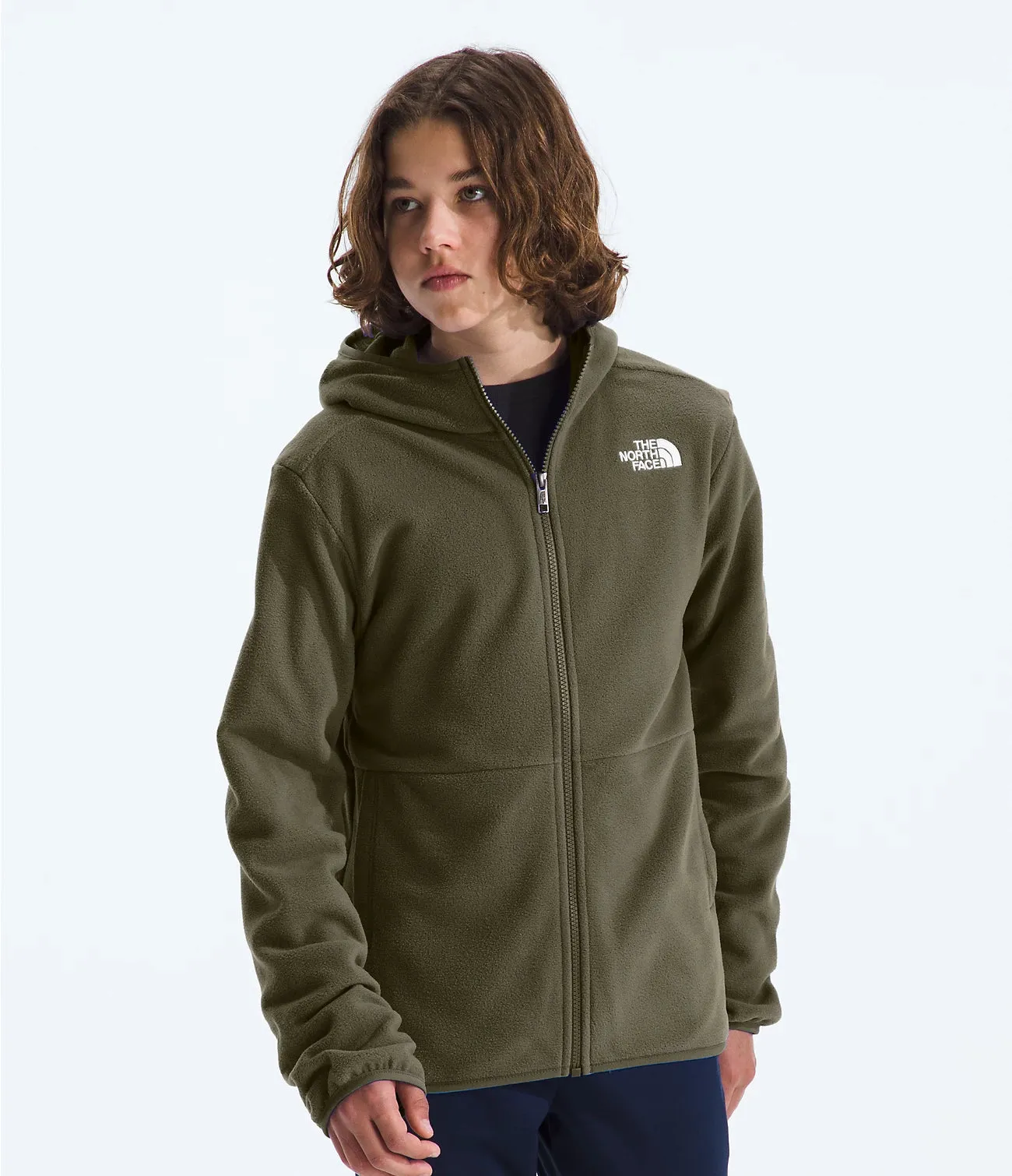 The North Face Teen Glacier Full Zip Hooded Jacket