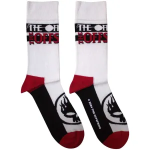 The Offspring Unisex Ankle Socks: Flaming Skull Logo (UK Size 7 - 11)