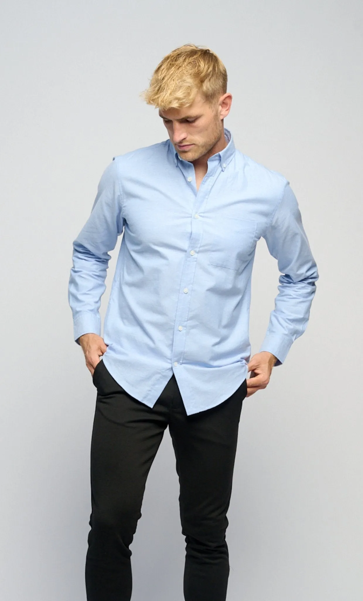 The Original Performance Oxford Shirt - Cashmere Blue