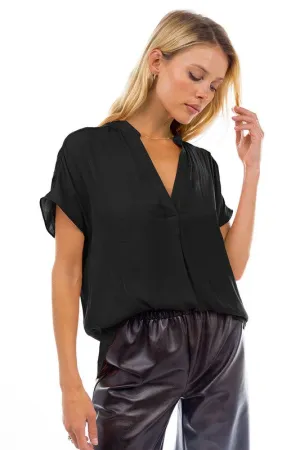 The Paige top- Black