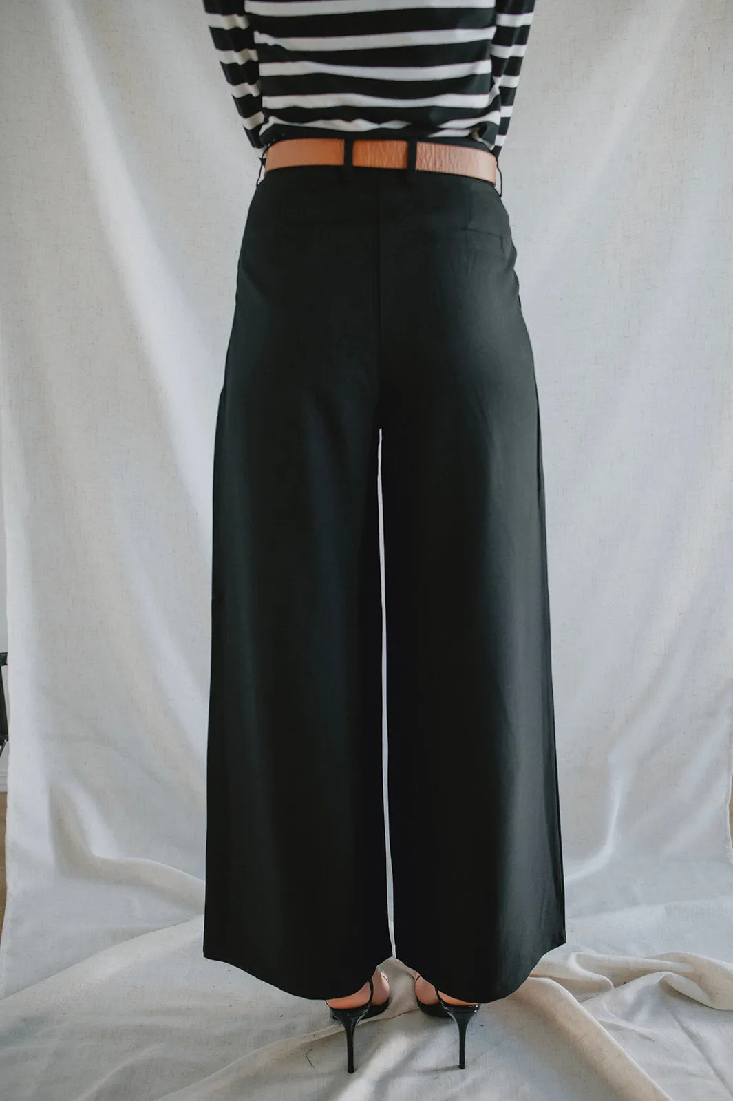 The Palazzo Trouser - Black