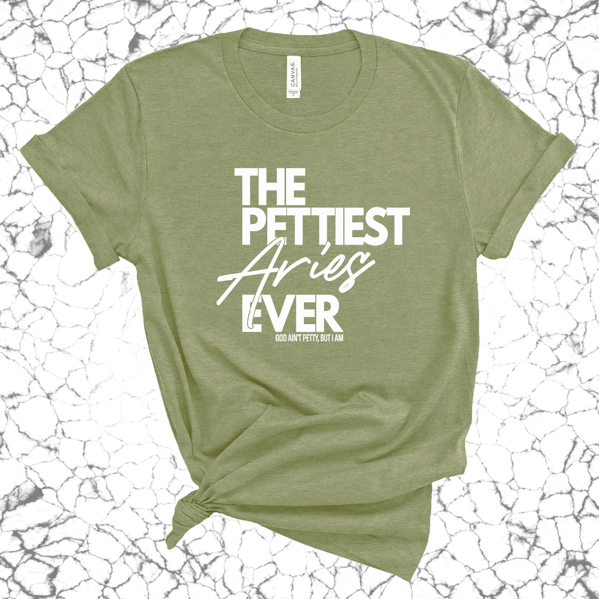 The Pettiest Aries Ever Unisex Tee