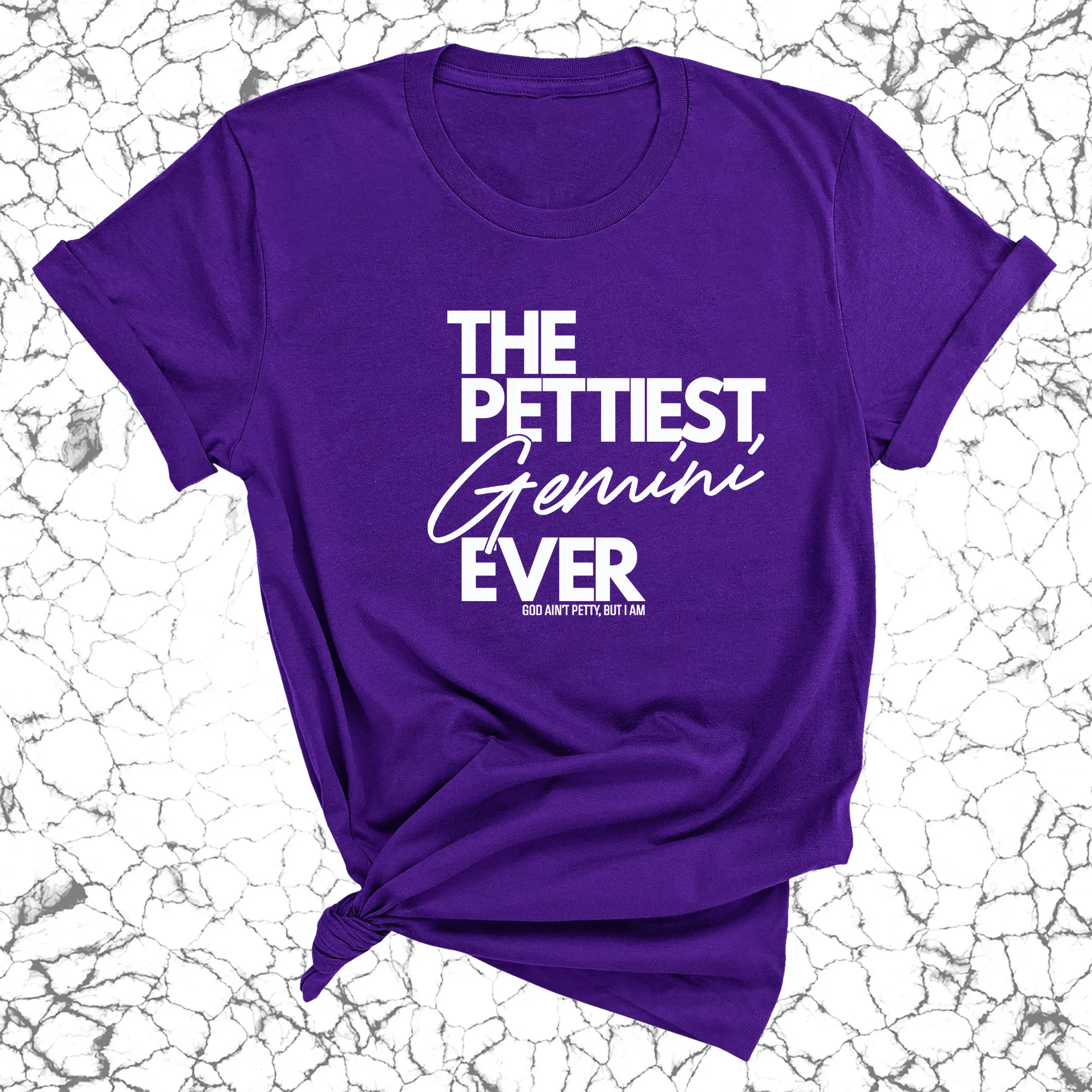 The Pettiest Gemini Ever Unisex Tee