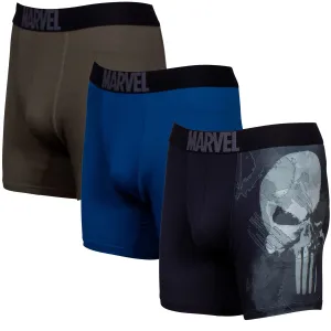 The Punisher Performance Mesh Underwear Boxer Briefs 3-Pair Pack