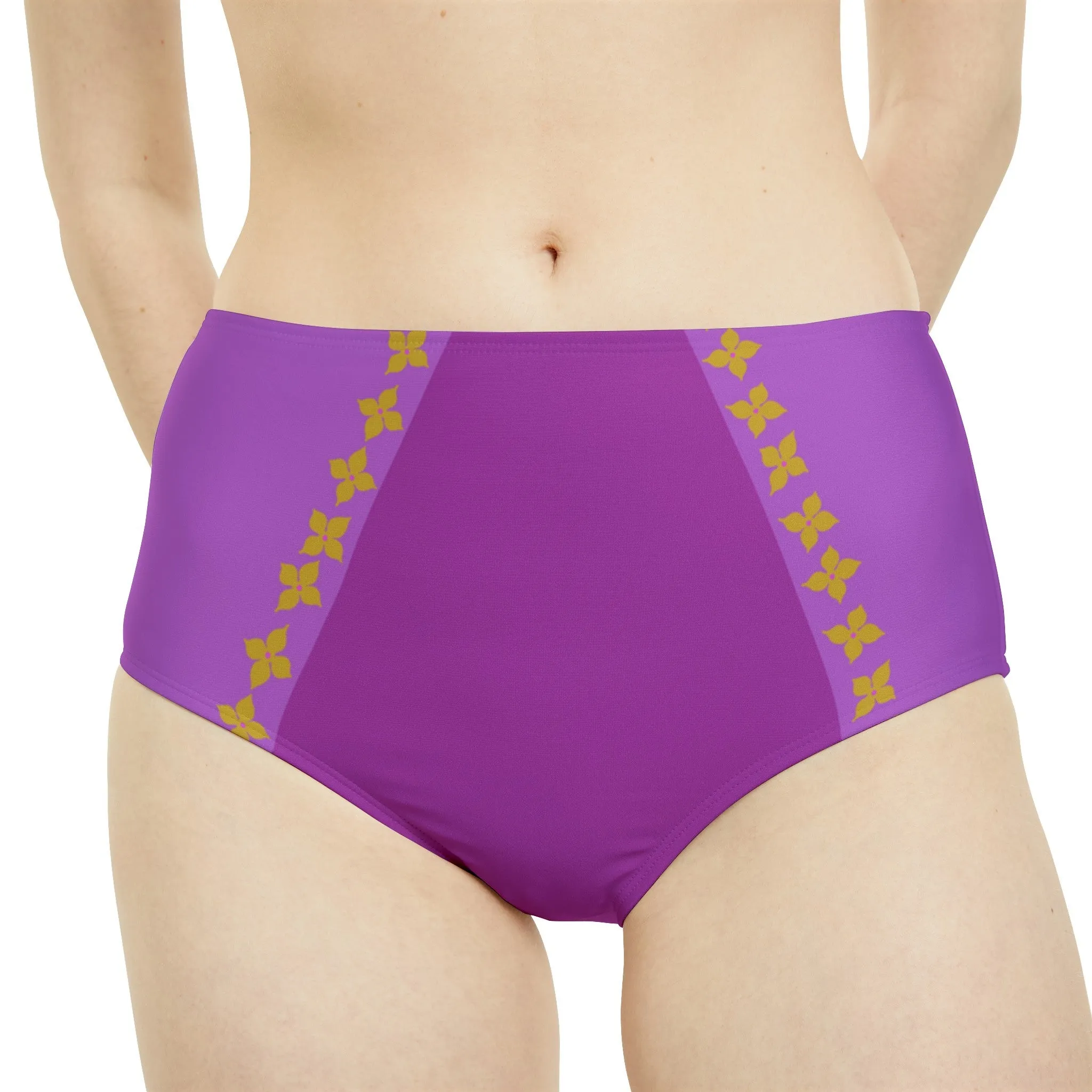 The Rapunzel High-Waist Hipster Bikini Bottom