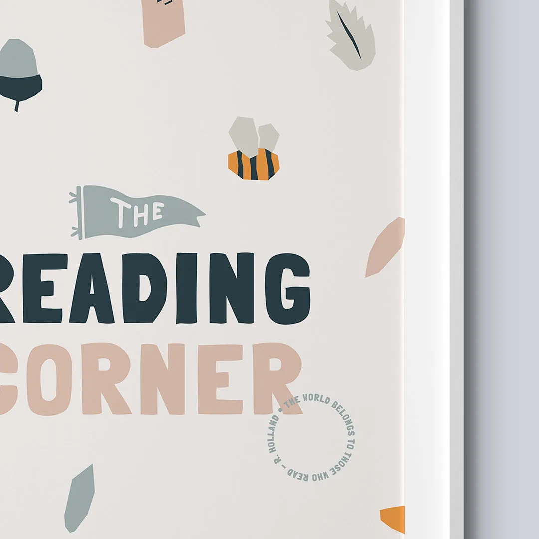 The Reading Corner Scandi Nursery Print