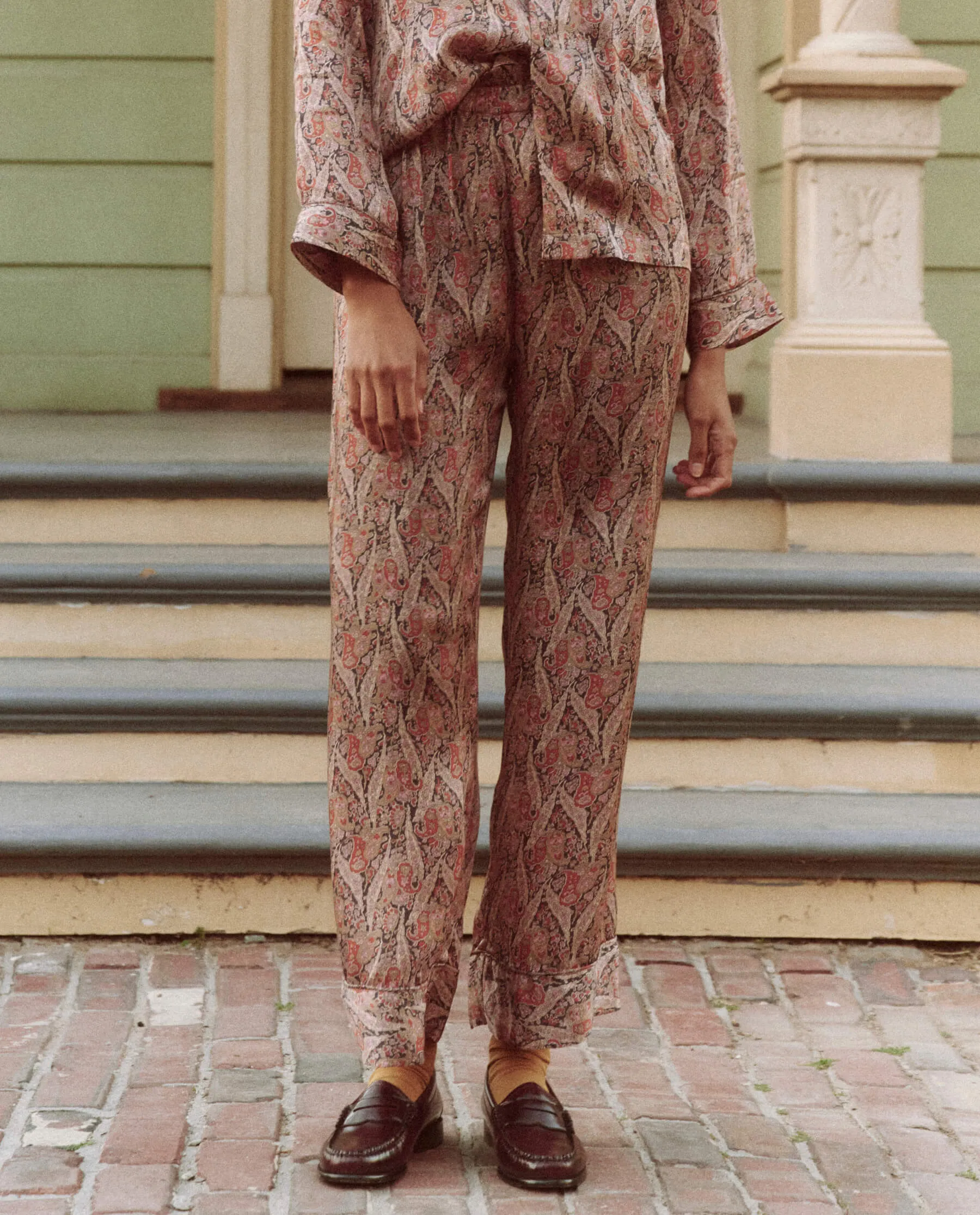 The Revel Pant. -- Ornate Paisley