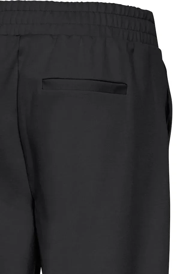 The Rizetta Wide Leg Trouser - Black