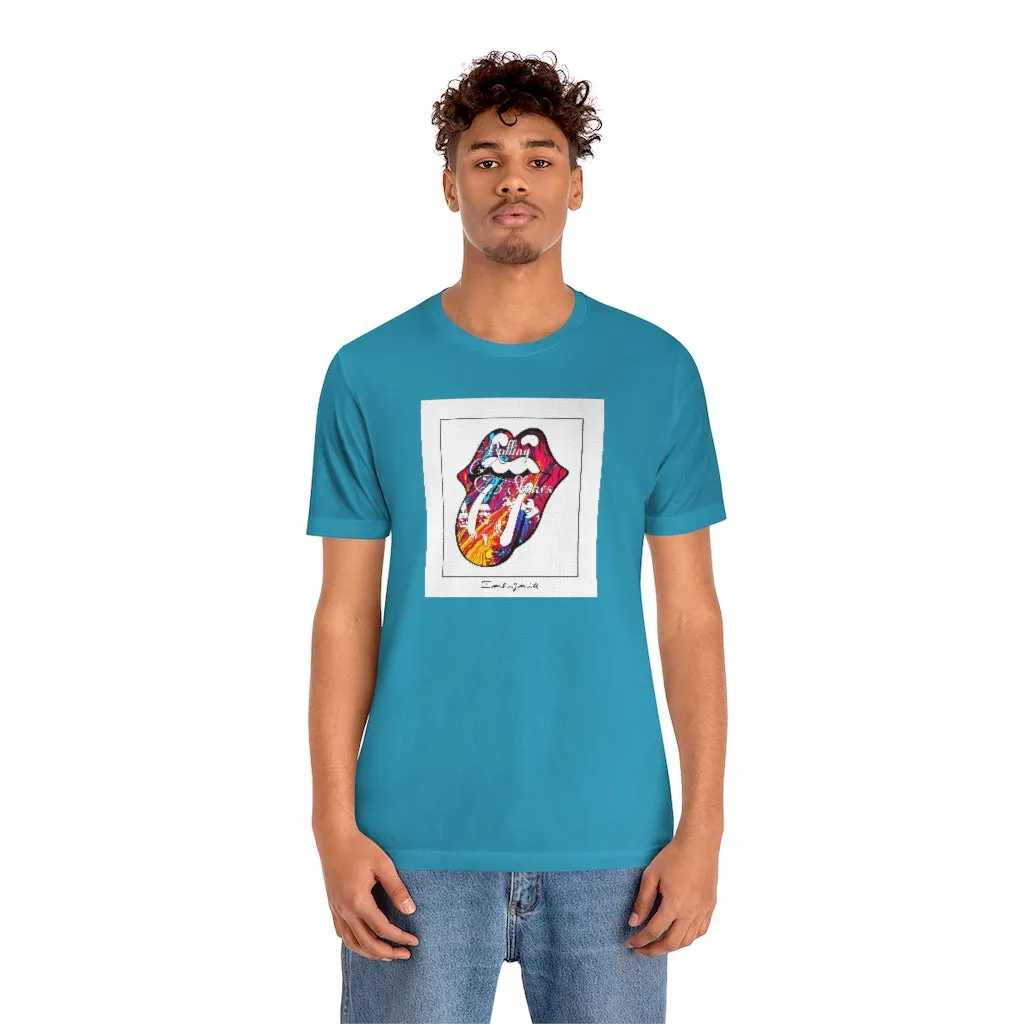 The Rolling Stones Unisex Jersey Short Sleeve Tee by Insignia