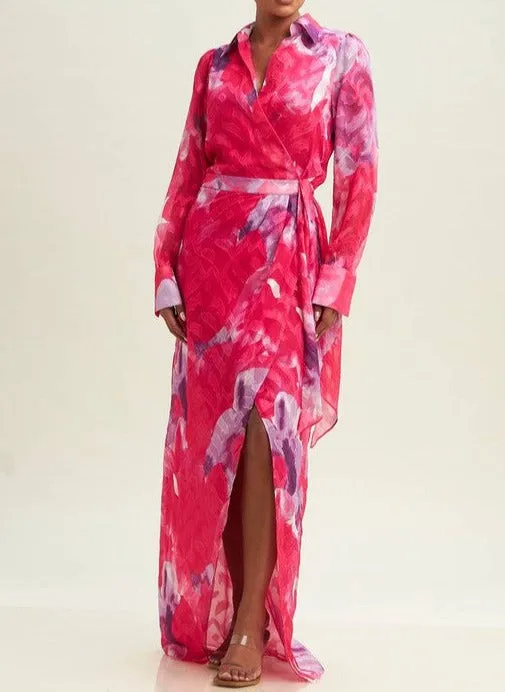 The Shadi dress- Fucsia