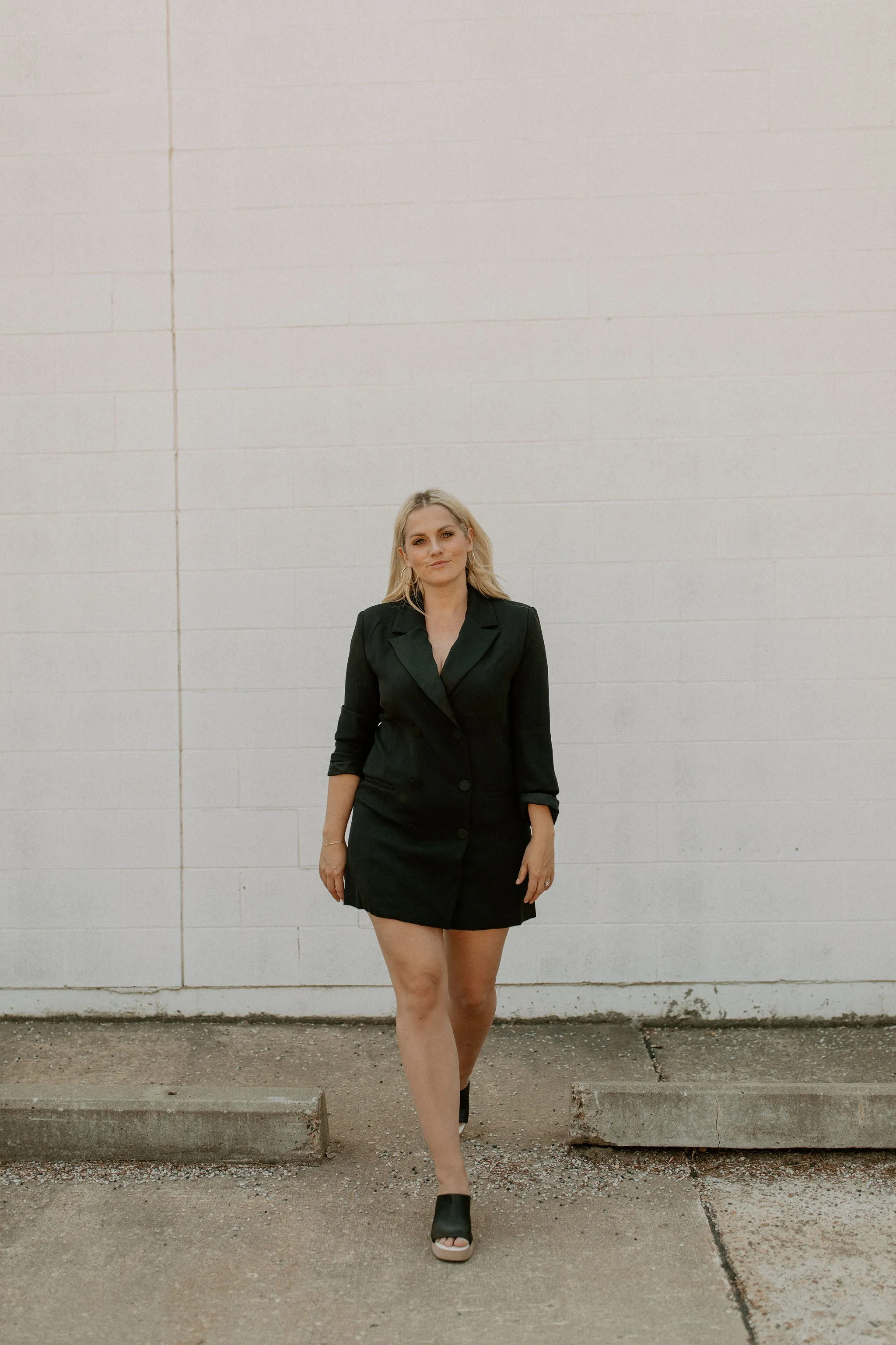 The Shaw Tuxedo Mini Dress