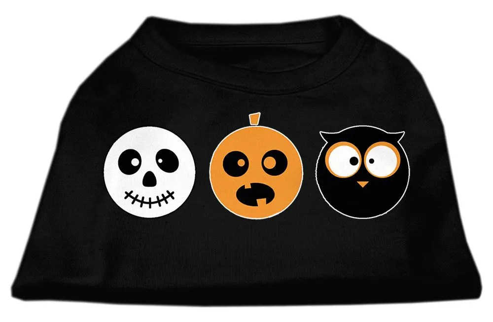 The Spook Trio Screen Print Dog Shirt Black Xxxl (20)