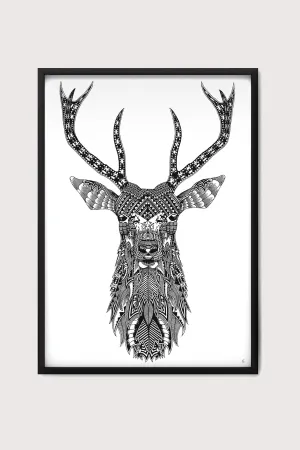 The Stag Fine Art Print