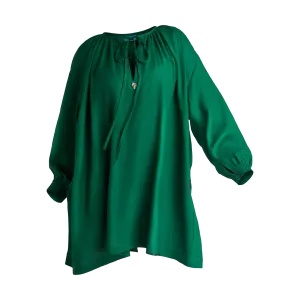 THE STROMBUS TUNIC-GREEN