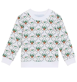 The Tiny Teddy Crewneck - Courchevel Toile Multi