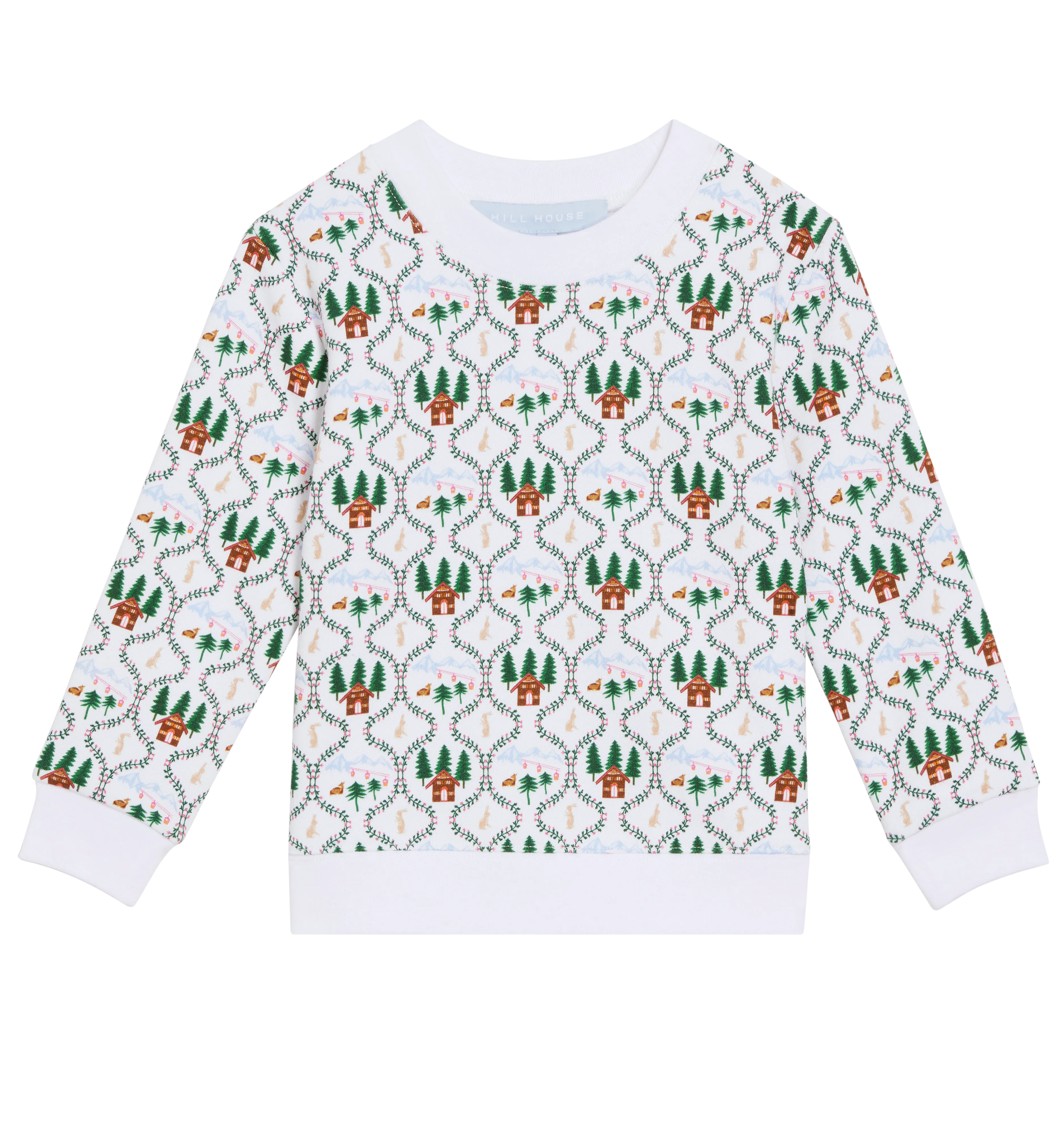 The Tiny Teddy Crewneck - Courchevel Toile Multi