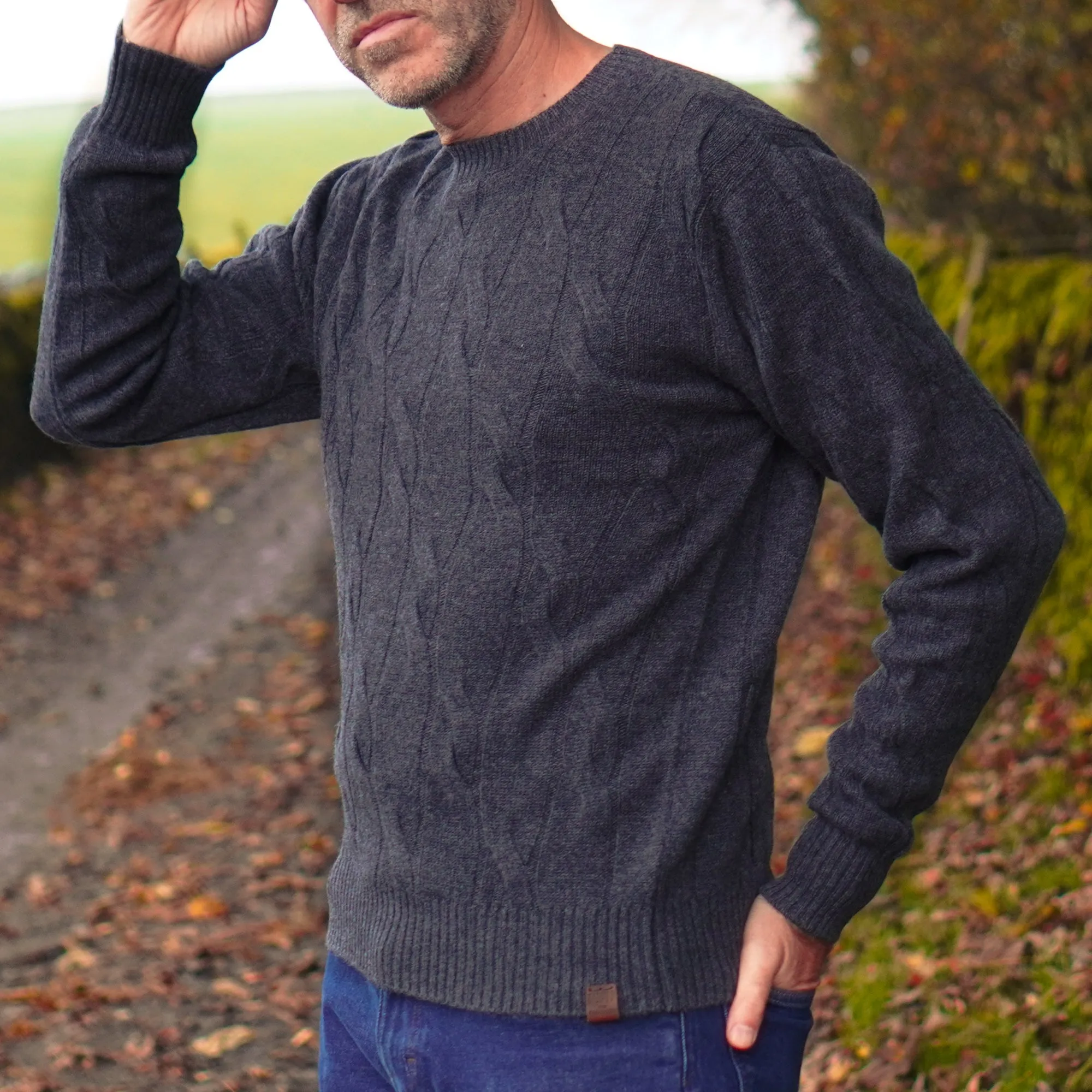 The Vinson Cable Knit - 100% Cashmere - Cable Knit Jumper